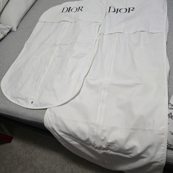 Dior Elegant White Garment Covers